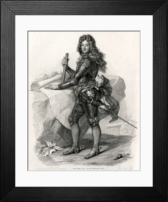 Framed Print : Nicolas De Catinat (Mono Framed Print : Nicolas De Catinat (Mono
