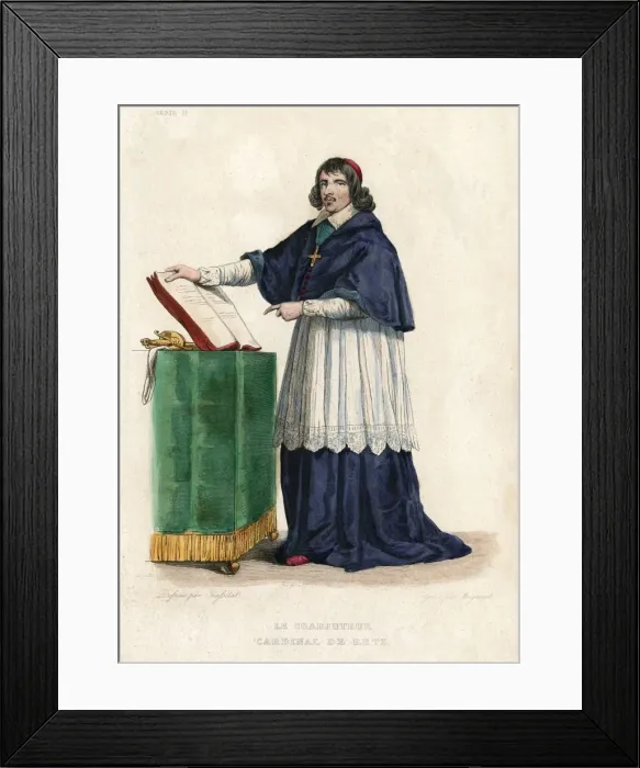 Framed Print : Cardinal De Retz Framed Print : Cardinal De Retz