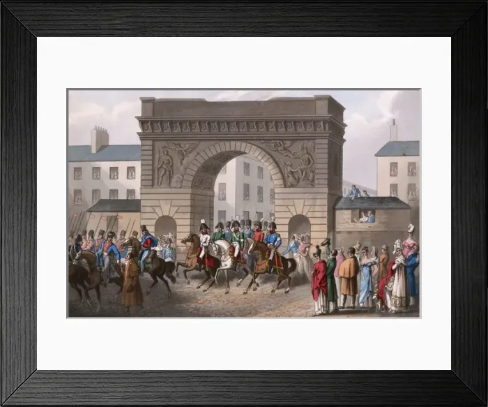 Framed Print : Allies Enter Paris Framed Print : Allies Enter Paris