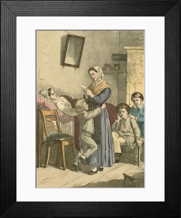 Framed Print : Customs / Easter / Germany Framed Print : Customs / Easter / Germany