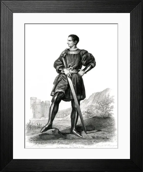 Framed Print : Clisson (Fragonard) Framed Print : Clisson (Fragonard)