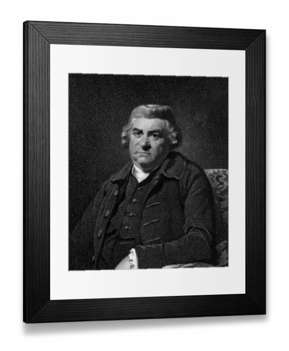 Framed Print : Thomas Warton - Reynolds Framed Print : Thomas Warton - Reynolds