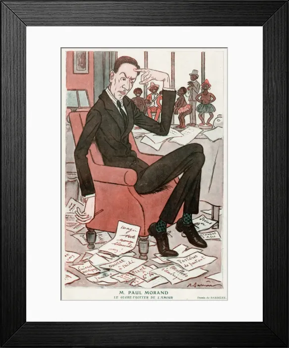 Framed Print : Paul Morand / Fantasio Framed Print : Paul Morand / Fantasio