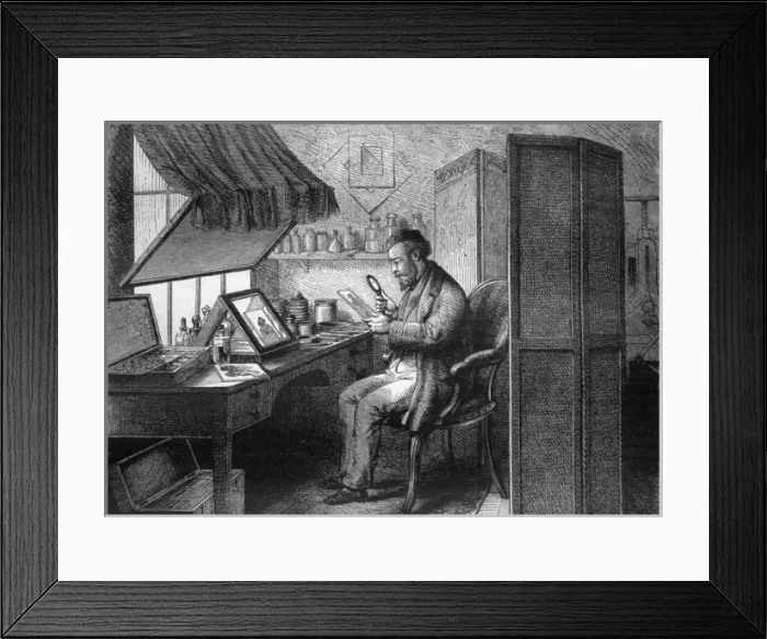 Framed Print : Photo Workshop 1891 Framed Print : Photo Workshop 1891