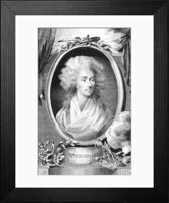 Framed Print : Elizabeth Inchbald / W ker Framed Print : Elizabeth Inchbald / W ker