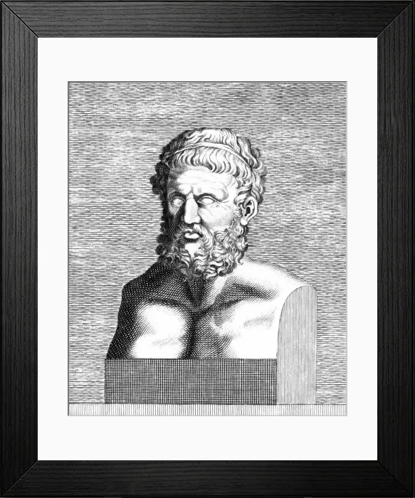 Framed Print : Pindar (Bust) Framed Print : Pindar (Bust)
