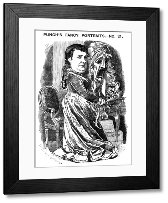 Framed Print : Mary Elizabeth Braddon Framed Print : Mary Elizabeth Braddon