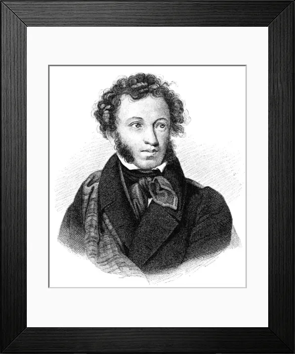 Framed Print : Aleksandr Pushkin Framed Print : Aleksandr Pushkin