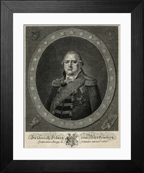 Framed Print : Frederick I Wurttemberg Framed Print : Frederick I Wurttemberg