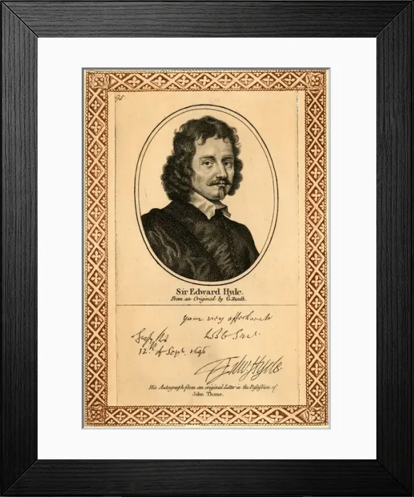 Framed Print : Earl Clarendon / Zoust Framed Print : Earl Clarendon / Zoust
