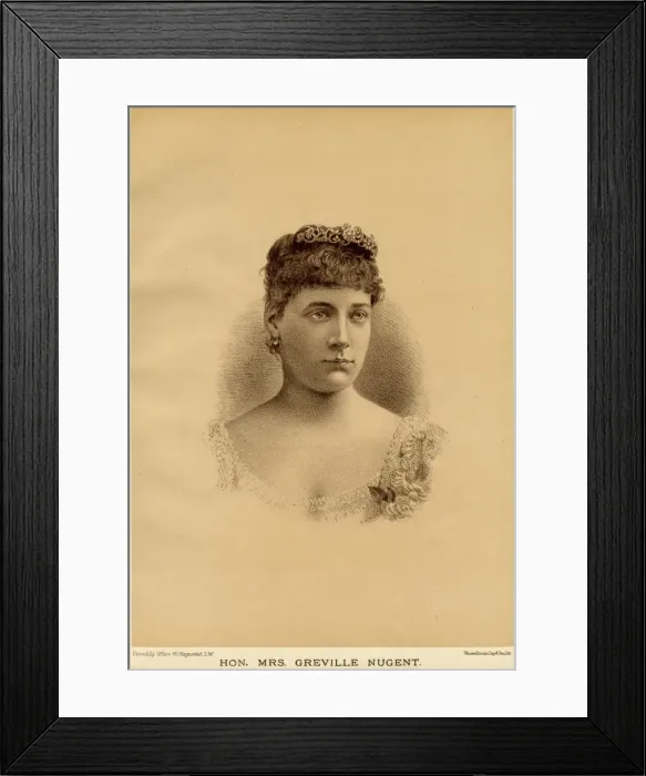 Framed Print : Mrs Greville Nugent Framed Print : Mrs Greville Nugent