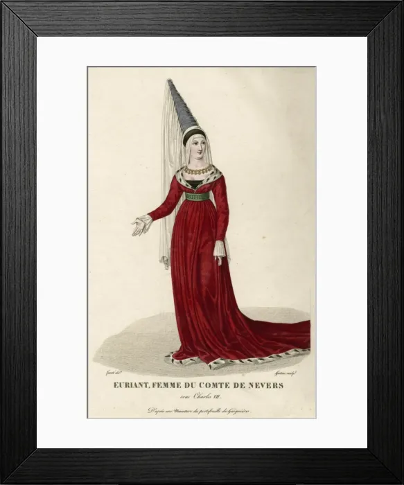 Framed Print : Comtesse De Nevers Framed Print : Comtesse De Nevers