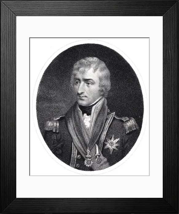 Framed Print : 1st Viscount Hood (1807) Framed Print : 1st Viscount Hood (1807)
