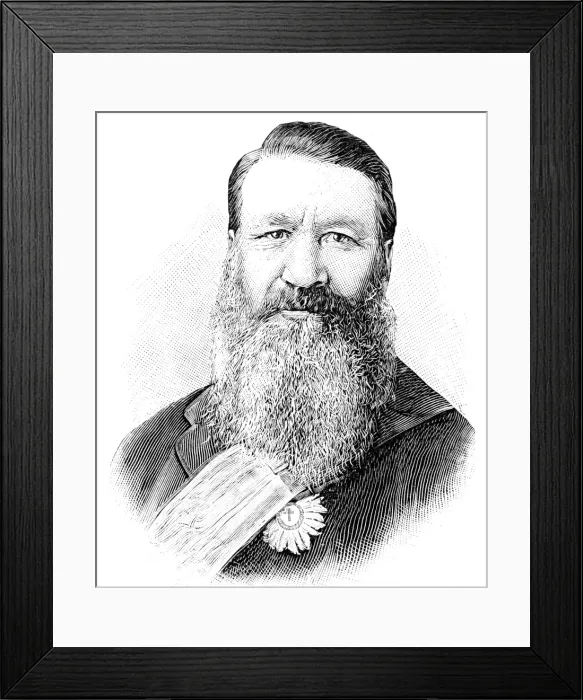Framed Print : Piet Joubert (L illust. ) Framed Print : Piet Joubert (L illust. )