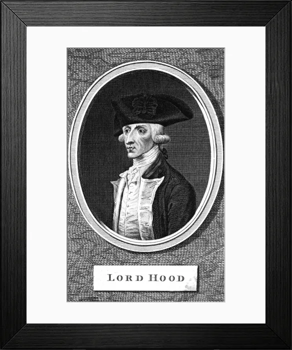 Framed Print : 1st Viscount Hood (1784) Framed Print : 1st Viscount Hood (1784)