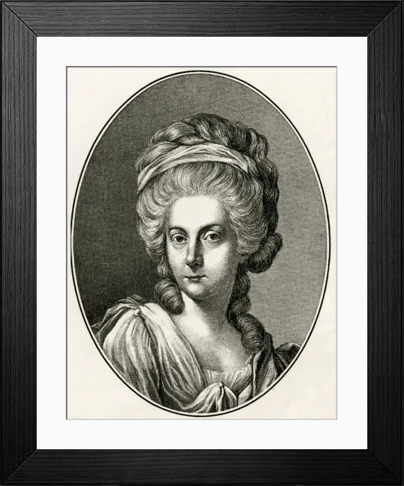 Framed Print : Duchess of Saxe-Weimar