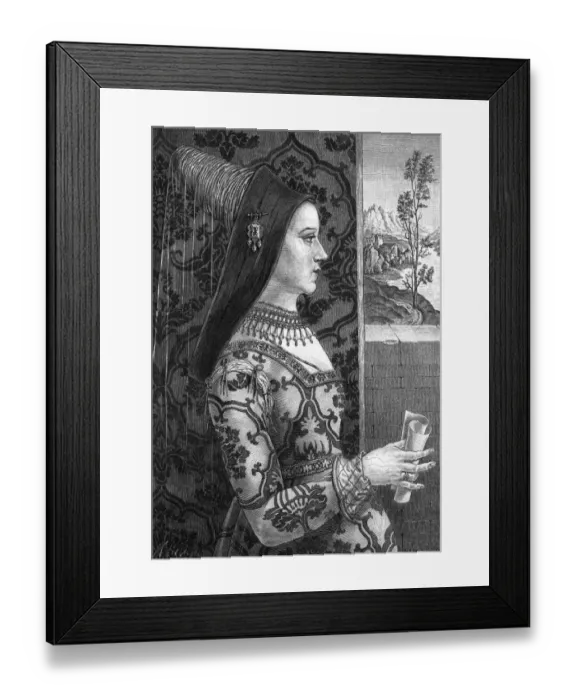 Framed Print : Marie De Bourgogne Framed Print : Marie De Bourgogne
