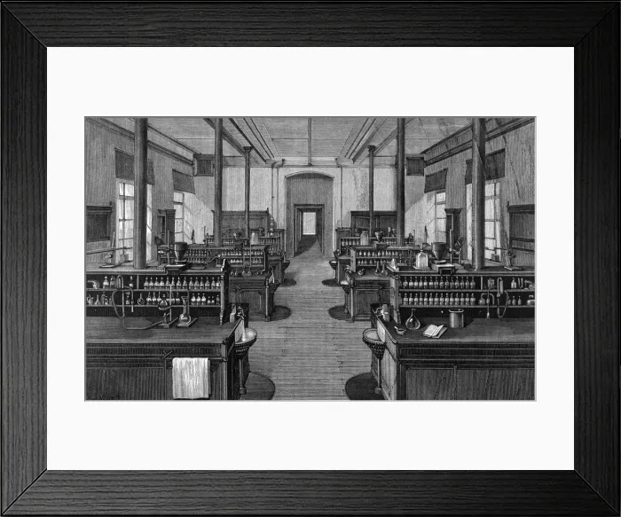 Framed Print : Science / Lab / Leipzig Framed Print : Science / Lab / Leipzig