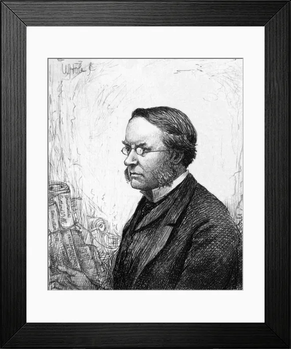 Framed Print : Lyon Playfair / W Hole Framed Print : Lyon Playfair / W Hole