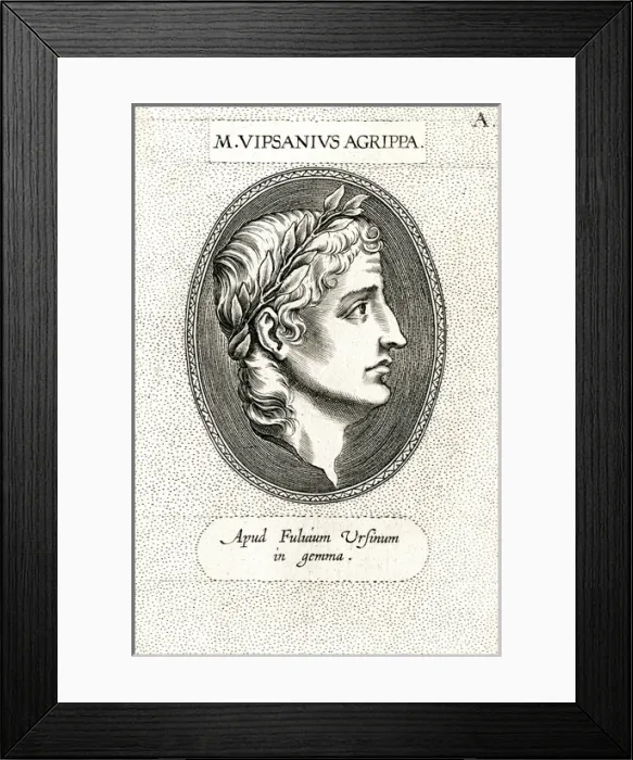 Framed Print : Marcus Vipsanius Agrippa Framed Print : Marcus Vipsanius Agrippa