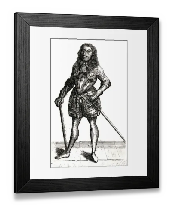 Framed Print : Louis Bourbon / Conde Framed Print : Louis Bourbon / Conde