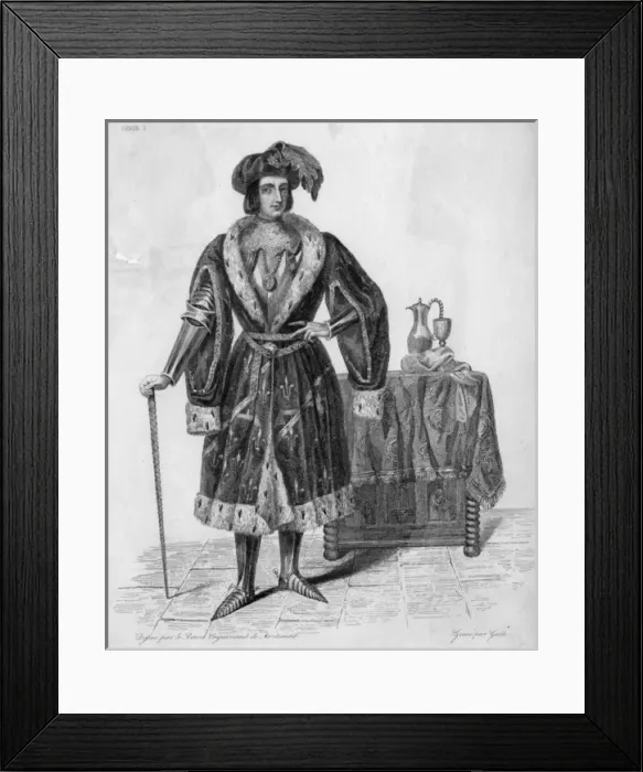 Framed Print : Jean Comte De Dunois Framed Print : Jean Comte De Dunois