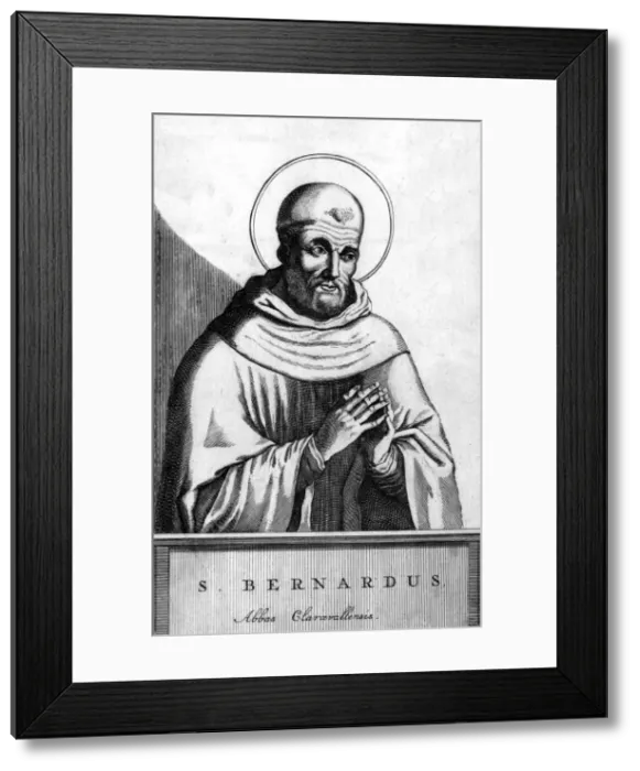 Framed Print : Saint Bernard of Clairva Framed Print : Saint Bernard of Clairva