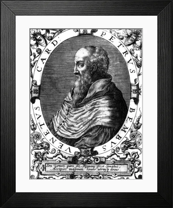 Framed Print : Pietro Bembo Framed Print : Pietro Bembo