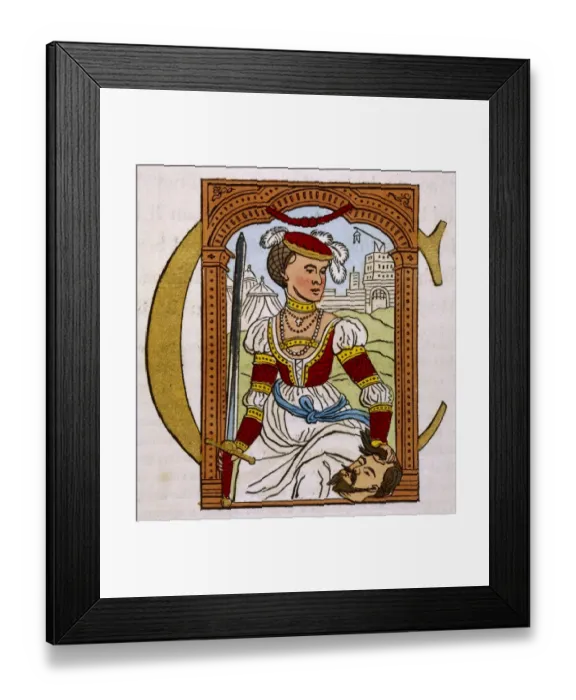 Framed Print : Salome and Johns Head Framed Print : Salome and Johns Head