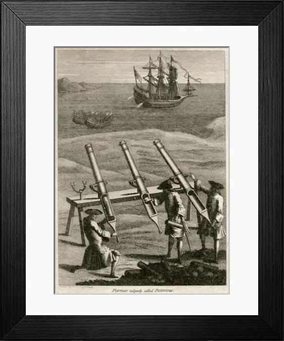 Framed Print : Pierriers / Pattereras Framed Print : Pierriers / Pattereras