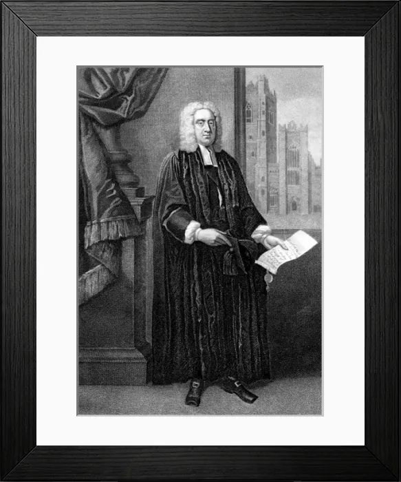 Framed Print : Jonathan Swift (Binden) Framed Print : Jonathan Swift (Binden)