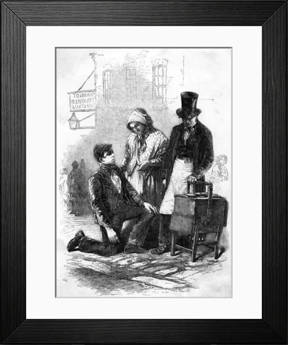 Framed Print : Pieman and Costers Framed Print : Pieman and Costers