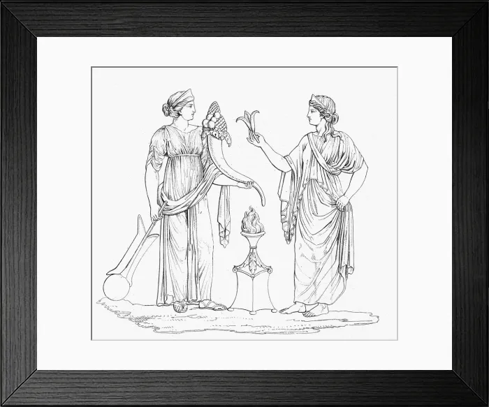 Framed Print : Fortuna & Speranza Framed Print : Fortuna & Speranza
