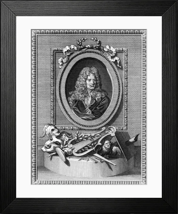 Framed Print : Boileau-Despreaux (Coll Framed Print : Boileau-Despreaux (Coll