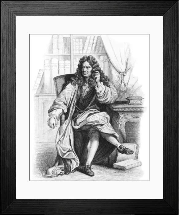 Framed Print : Boileau (Boilly) Framed Print : Boileau (Boilly)