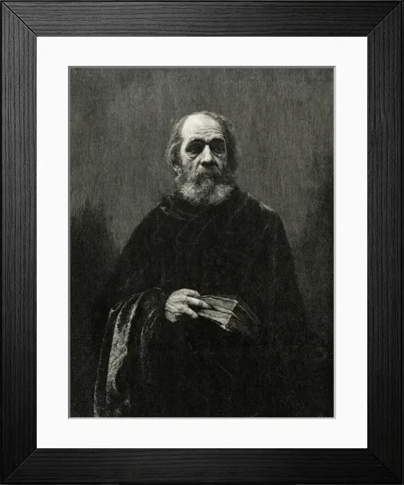 Framed Print : Edward Everett Hale / 1885 Framed Print : Edward Everett Hale / 1885