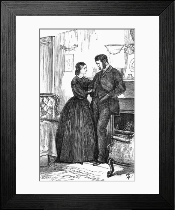 Framed Print : Wife & Hubby / Millais Framed Print : Wife & Hubby / Millais