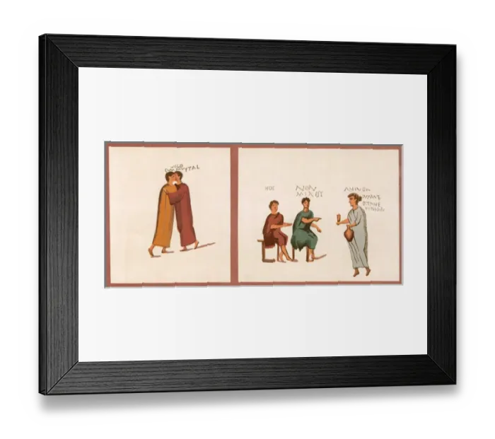 Framed Print : Pompeii Daily Life Framed Print : Pompeii Daily Life