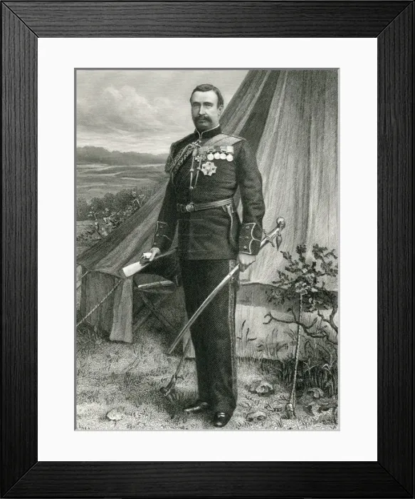 Framed Print : Redvers Buller (Mono) Framed Print : Redvers Buller (Mono)