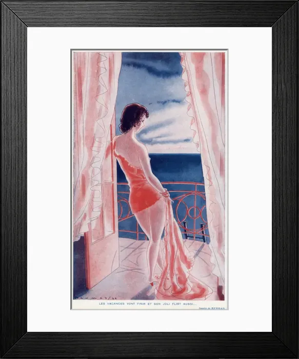Framed Print : The End of the Holiday Framed Print : The End of the Holiday