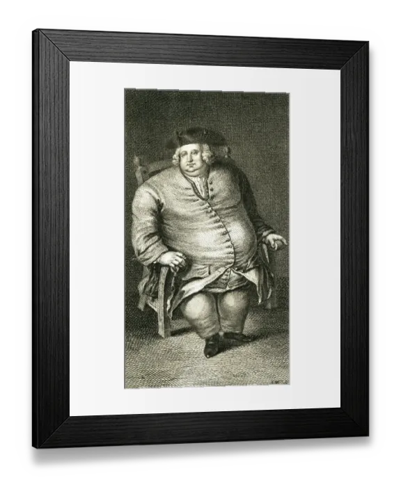 Framed Print : Fat Edward Bright Framed Print : Fat Edward Bright