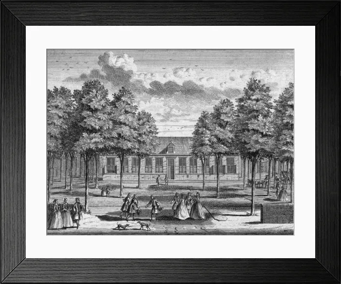 Framed Print : Social / Dutch Villa 18C Framed Print : Social / Dutch Villa 18C