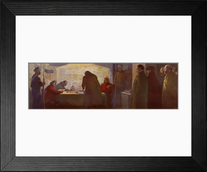 Framed Print : Russia / 1917 / Bank Safes Framed Print : Russia / 1917 / Bank Safes