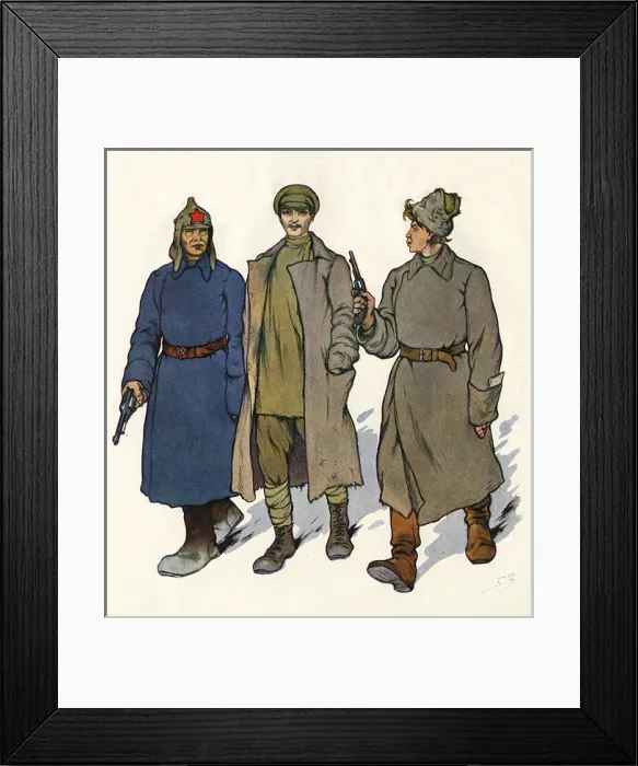 Framed Print : Russia / 1918 / Tribunal Framed Print : Russia / 1918 / Tribunal
