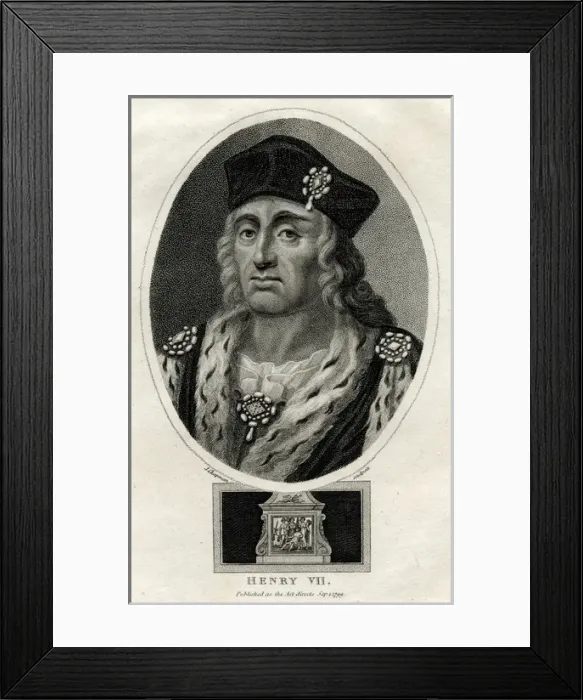 Framed Print : King Henry VII Framed Print : King Henry VII