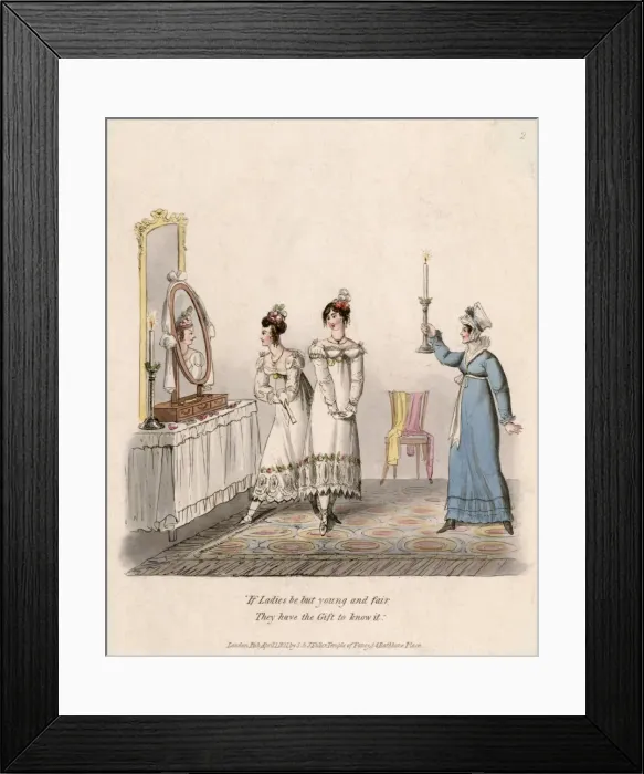 Framed Print : Girls Dress / Candlelight Framed Print : Girls Dress / Candlelight