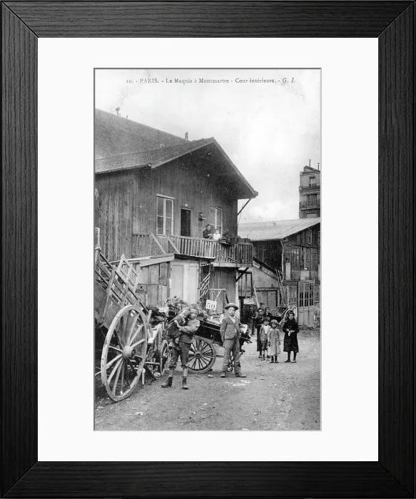 Framed Print : Montmartre / Maquis Framed Print : Montmartre / Maquis
