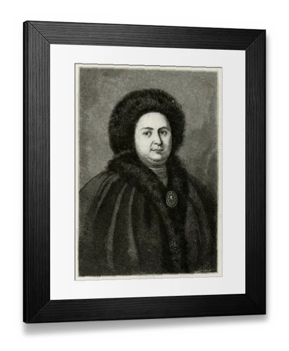 Framed Print : Eudoxia / Russia / Fur Hat Framed Print : Eudoxia / Russia / Fur Hat