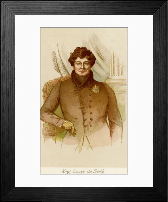 Framed Print : George IV (Jesse s) Framed Print : George IV (Jesse s)
