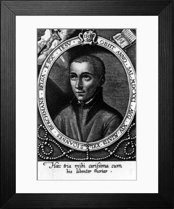 Framed Print : Jan Berchmans, Jesuit Framed Print : Jan Berchmans, Jesuit